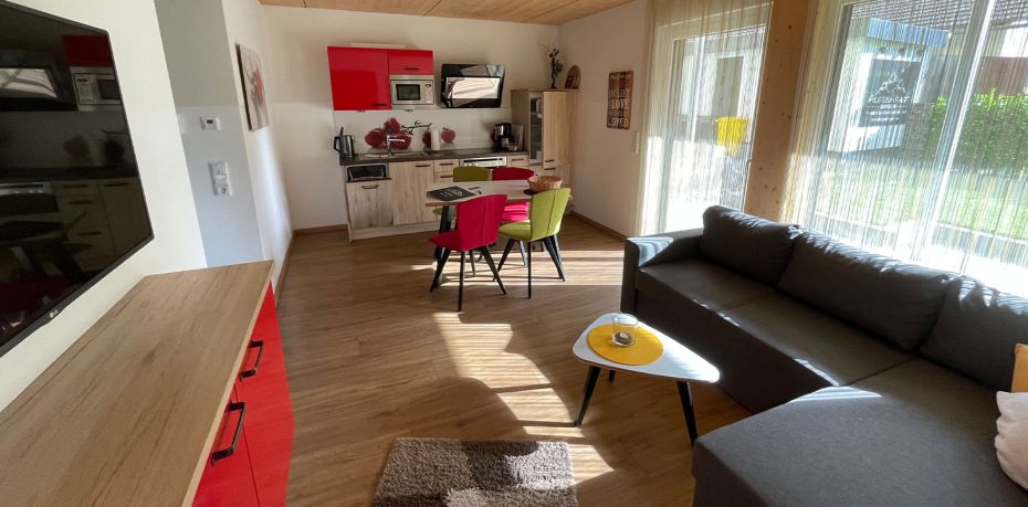 Schlafzimmer im Gaichtapart
