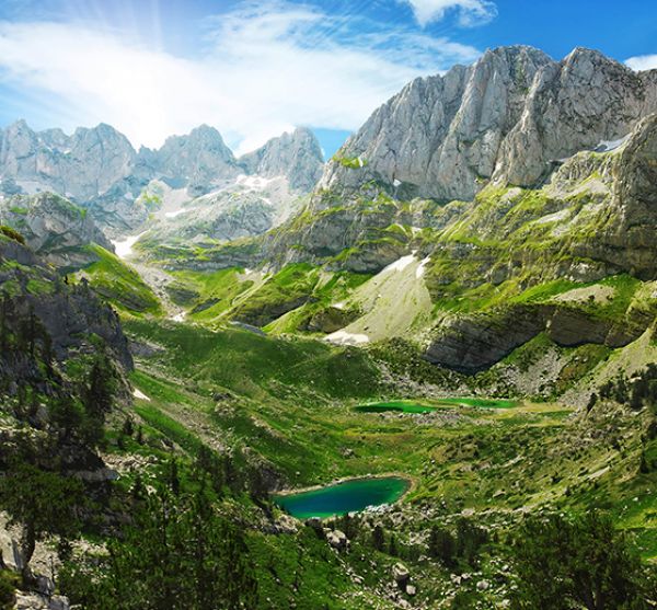 Bild von den Tiroler Bergen