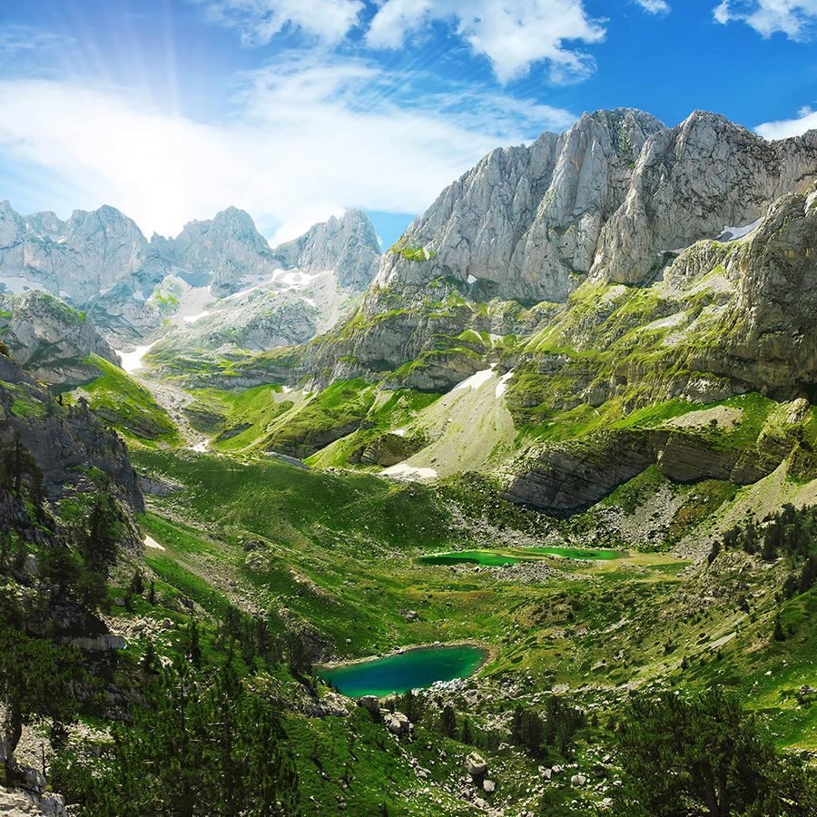 Berge von Reutte